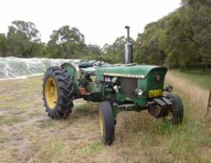 Betsie the tractor